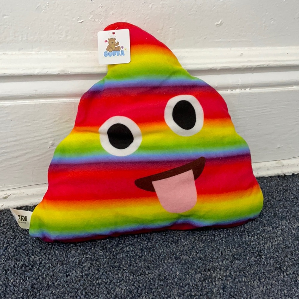 Rainbow poop